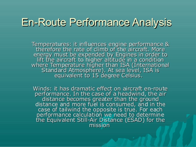 Case analysis aircraft performance